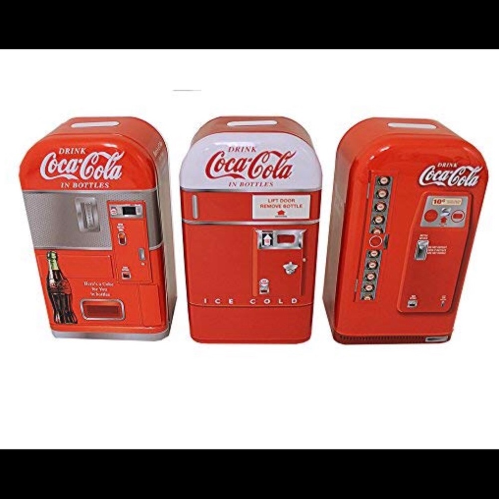 New with tags!! Coca Cola Coin bank